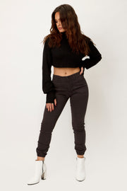 Mid Rise Jogger Cargo Pants
